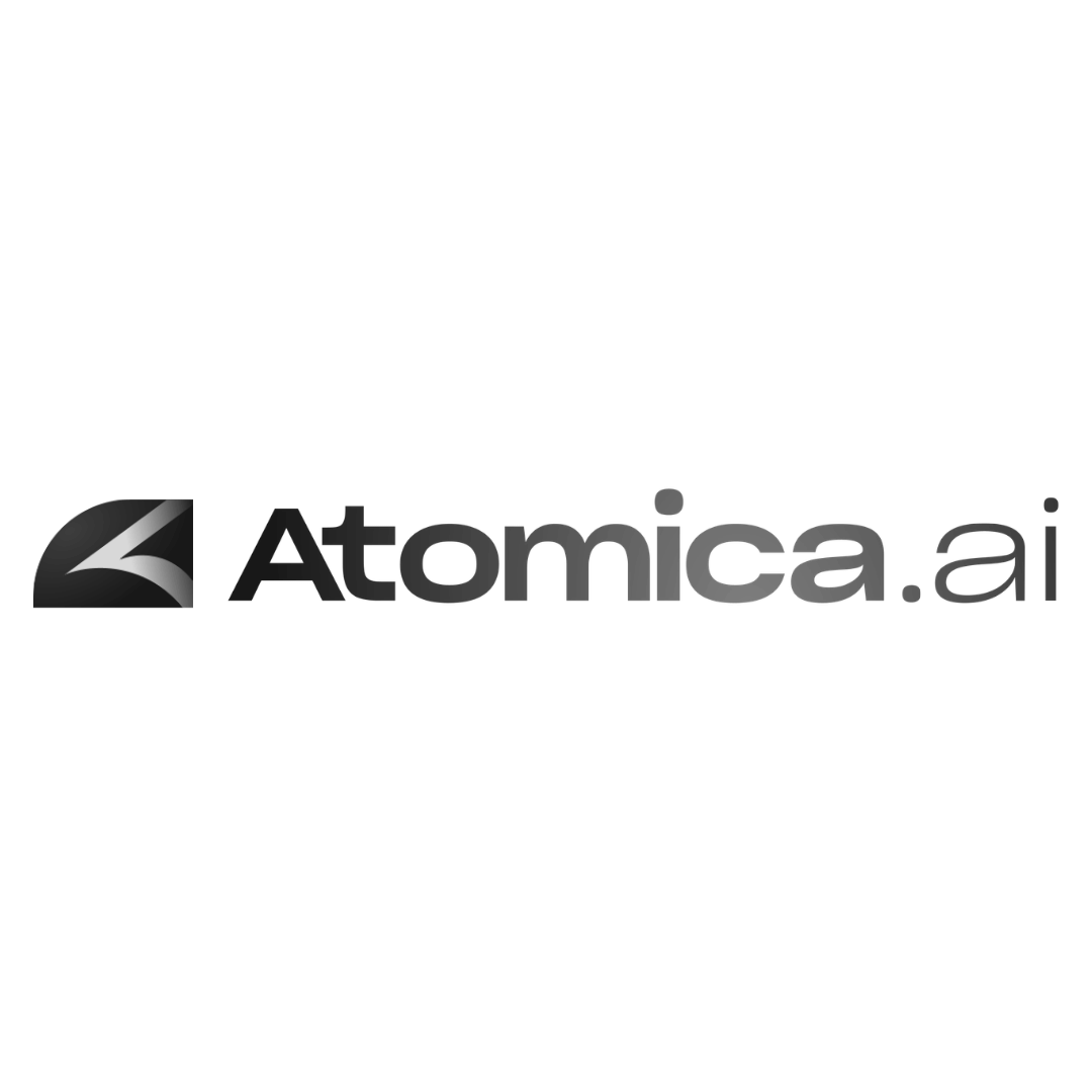Atomica Logo Square White Background Atomica Logo Square White Background